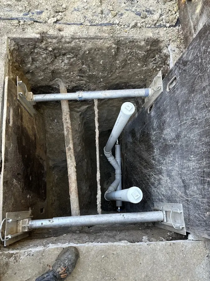 Experienced plumber completing Gas Line Repair work in Belton